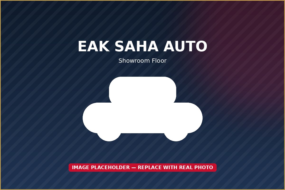 EAK SAHA AUTO showroom floor